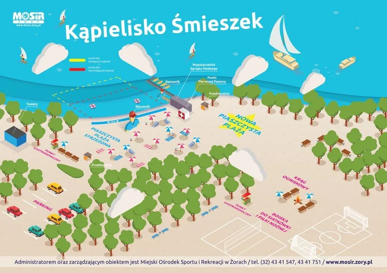 Wystartował sezon Kąpieliska i Przystani Wodnej "Śmieszek"