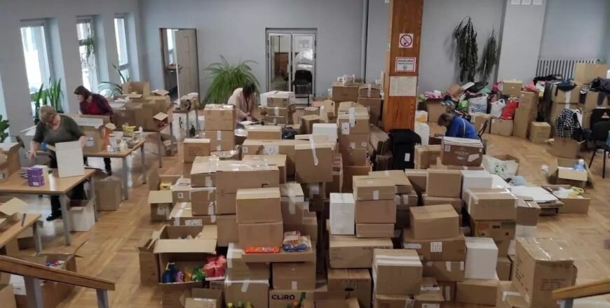 Zbiórka darów w zabrzańskim COP trwa już ponad 100 dni! Jakie są aktualne potrzeby?