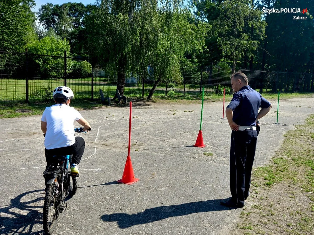 Uczniowie Szkoły Podstawowej nr 1 zdawali egzamin na kartę rowerową