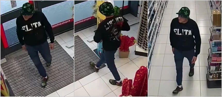 Kradzież perfum w sklepie Rossmann! Rozpoznajesz złodzieja?