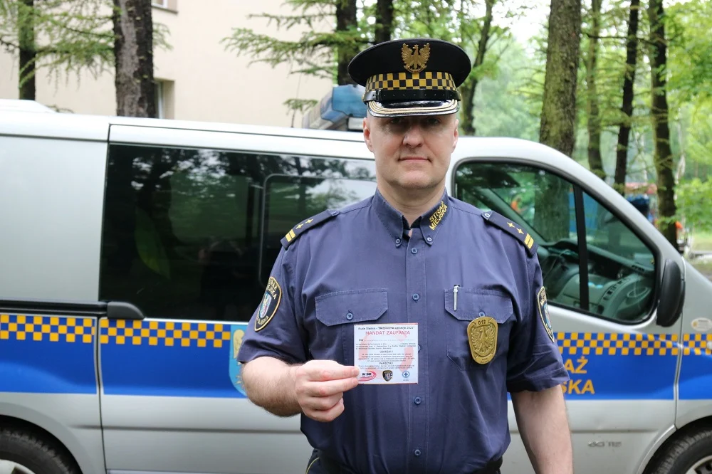 W Rudzie Śląskiej ruszyła akcja "Bezpieczne wakacje - Mandat zaufania"