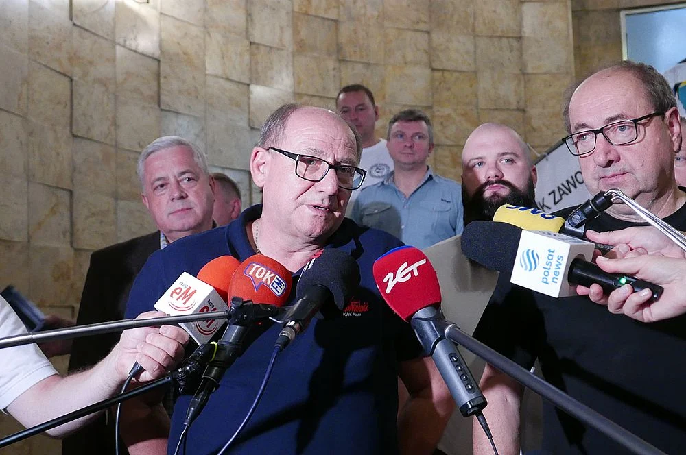 Związkowcy zaostrzają protest PGG. „Posłowie mogą, a nawet powinni się bać”