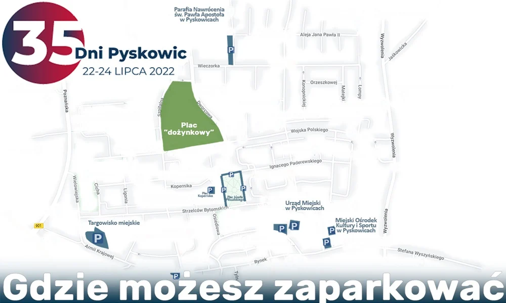 Ten weekend należy do Dni Pyskowic. Gdzie zaparkować?