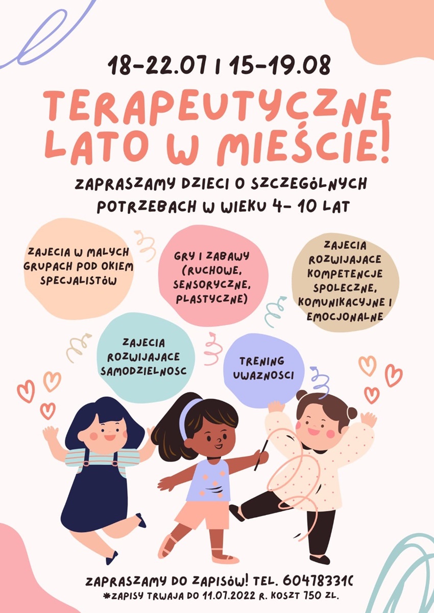 Zajęcia terapeutyczne z Stowarzyszeniem przy Dziupli