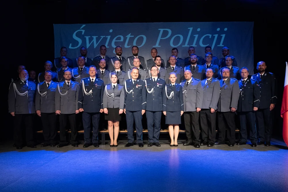 Obchody Święta Policji garnizonu mikołowskiego