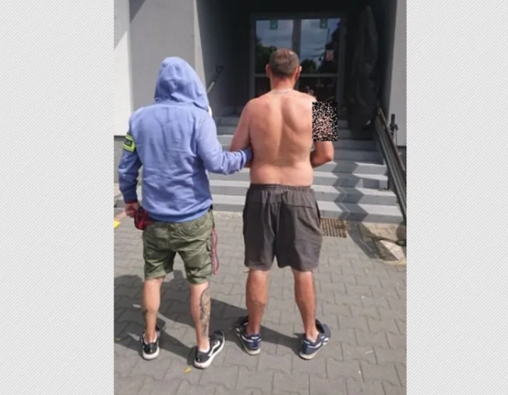 Zarzuty za czynną napaść na interweniujących policjantów