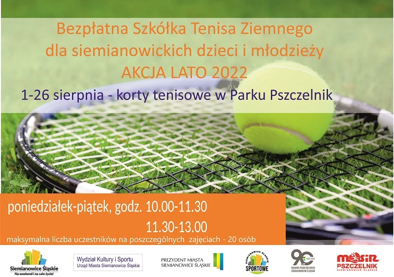 Bezpłatna szkółka tenisa ziemnego