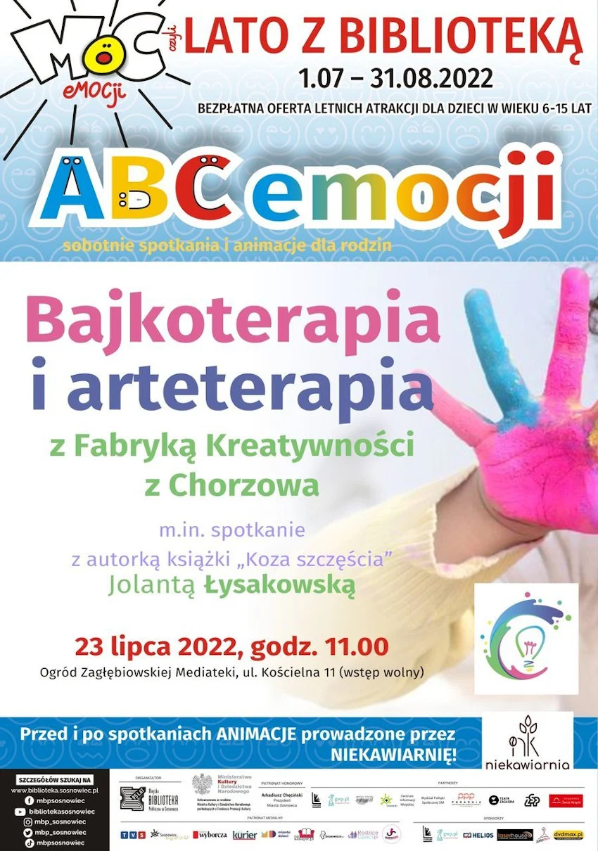Bajkoterapia i arteterapia z Fabryką Kreatywności