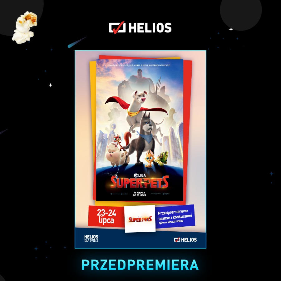 Letni repertuar Helios pełen atrakcji!