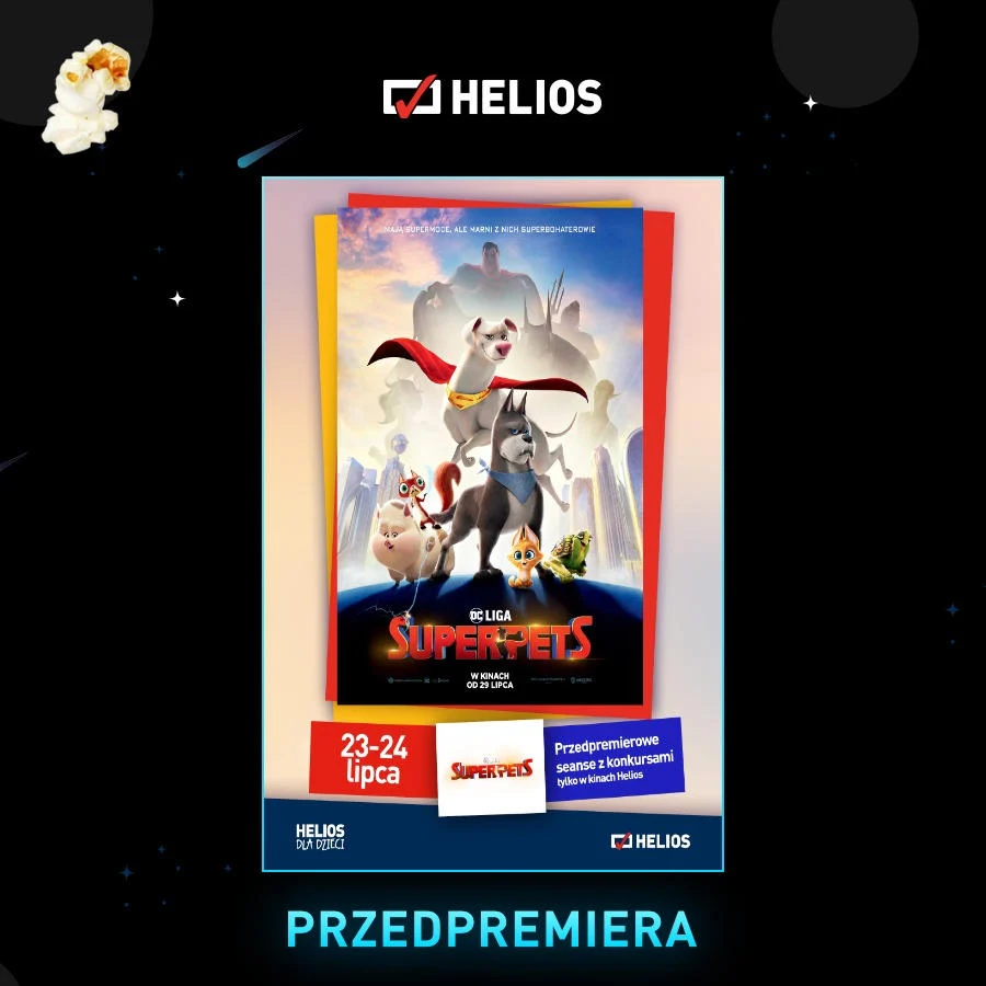 Letni repertuar Helios pełen atrakcji!