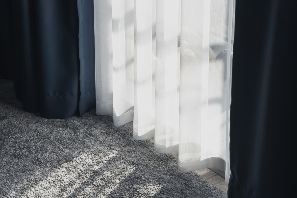 Stylowe zasłony do salonu