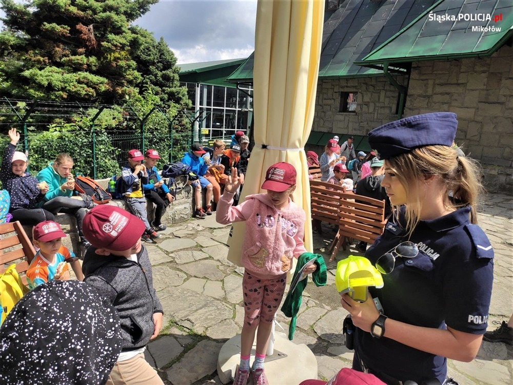 Policyjna profilaktyk na półkoloniach młodych harcerzy