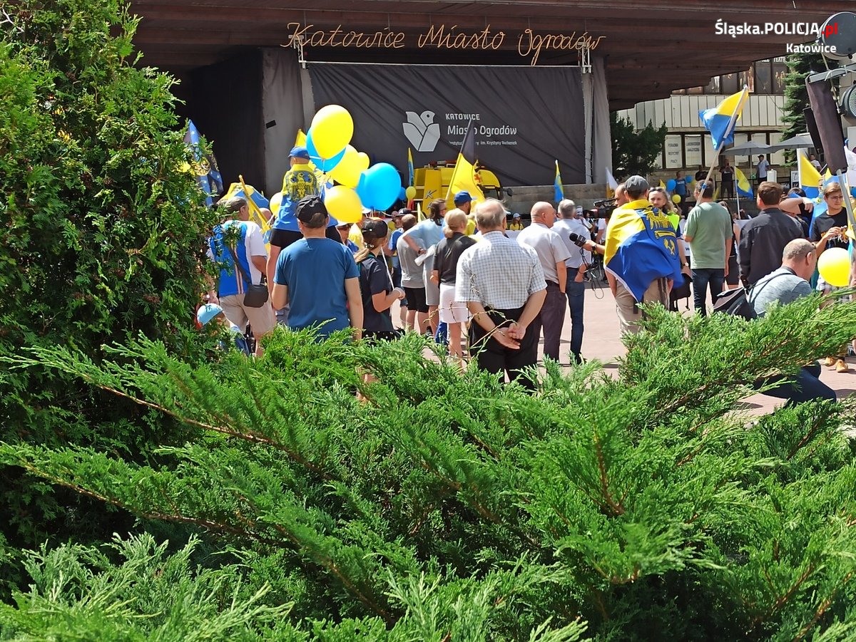 Policjanci zabezpieczyli Marsz Ruchu Autonomii Śląska