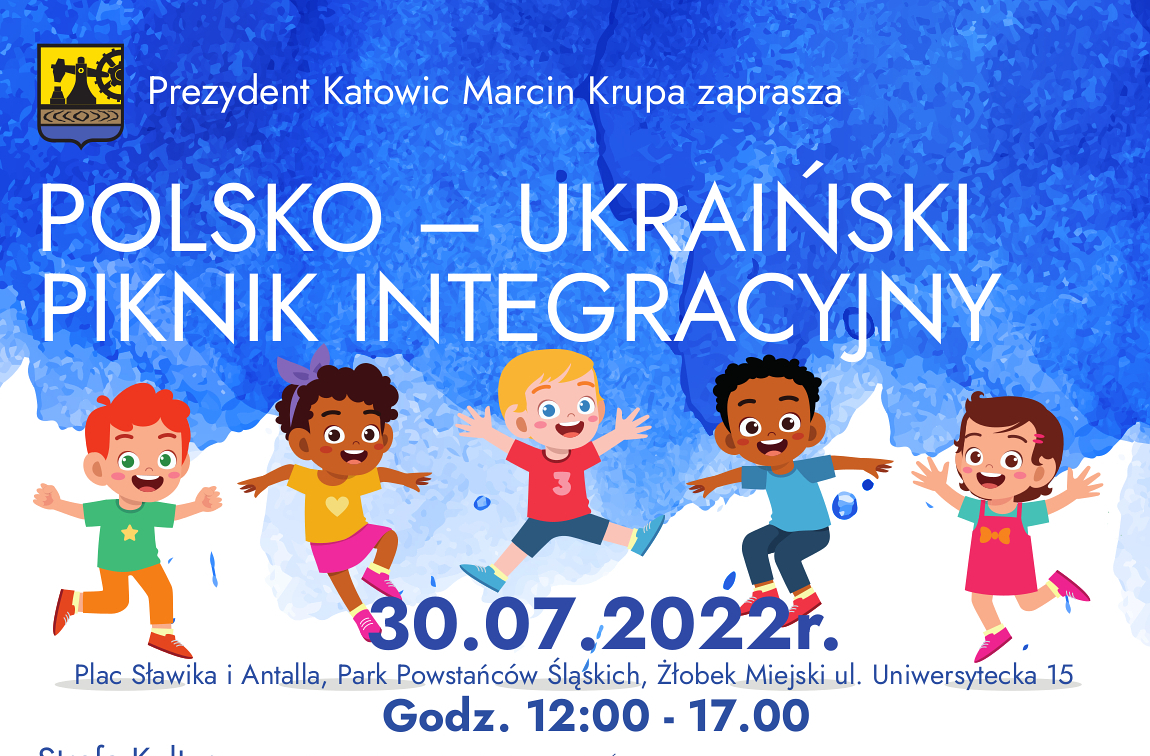 Integracyjny Piknik Rodzinny Polsko-Ukraiński w Katowicach