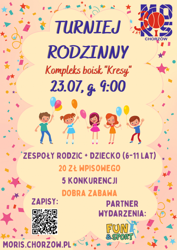 Wakacyjny Turniej Rodzinny już 23 lipca!