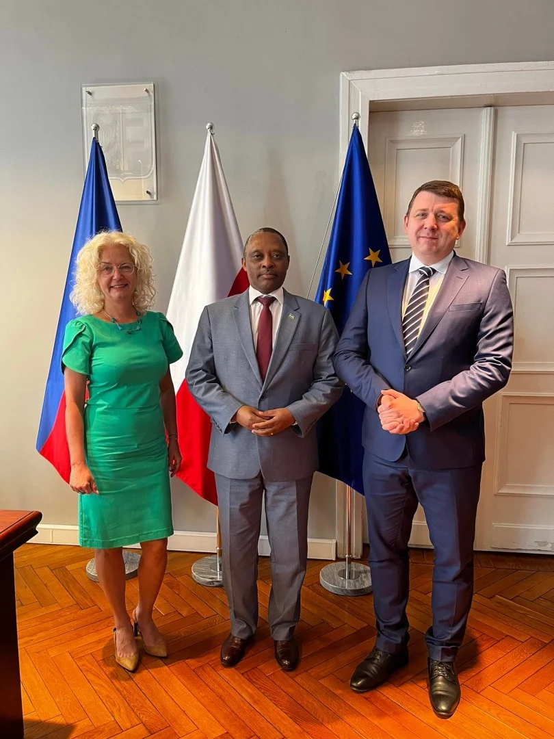 Ambasador Republiki Rwandy w Polsce odwiedził Chorzów