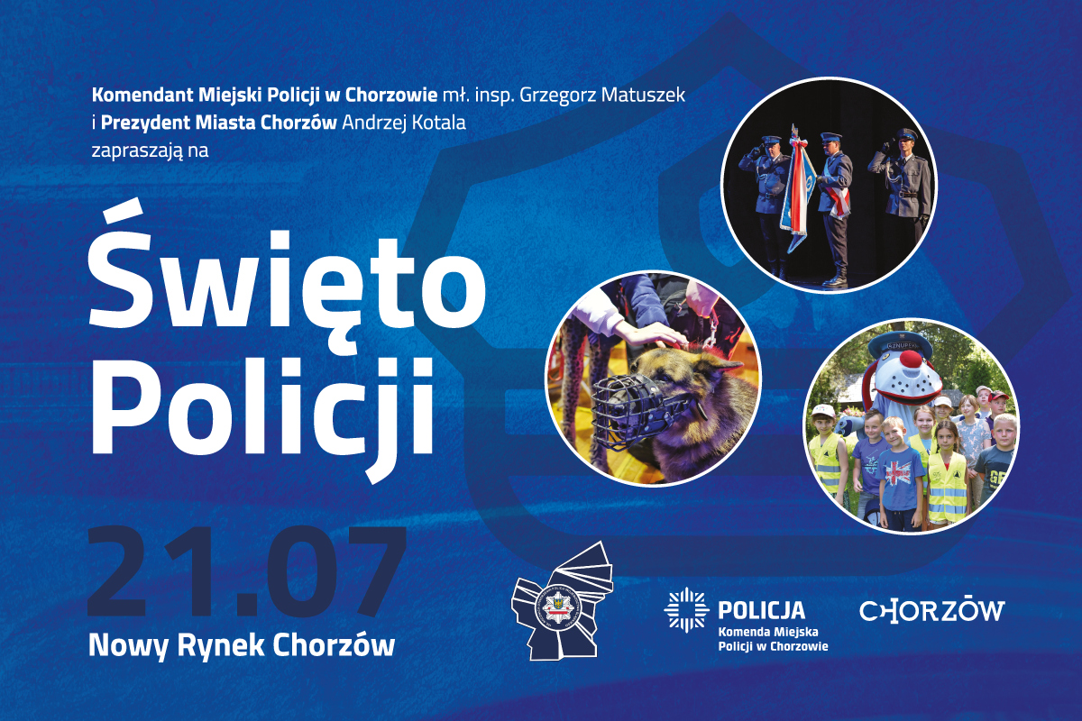 Święto Policji na chorzowskim Rynku