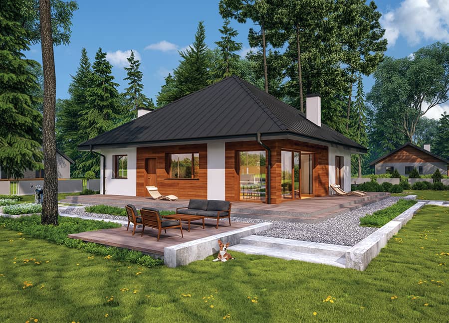 Domy z płaskim dachem – nowe spojrzenie na "stare" pomysły