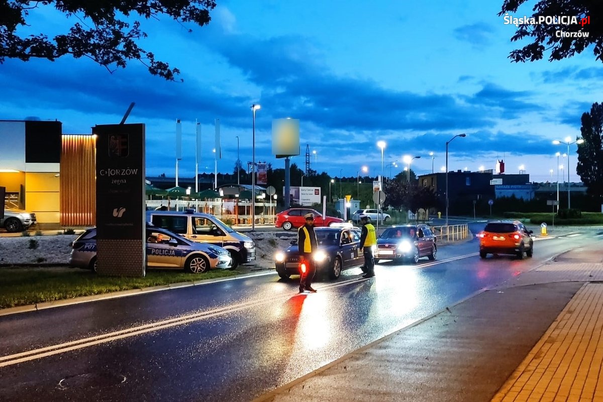 Chorzowska drogówka podsumowała działania "Trzeźwość-Granica"