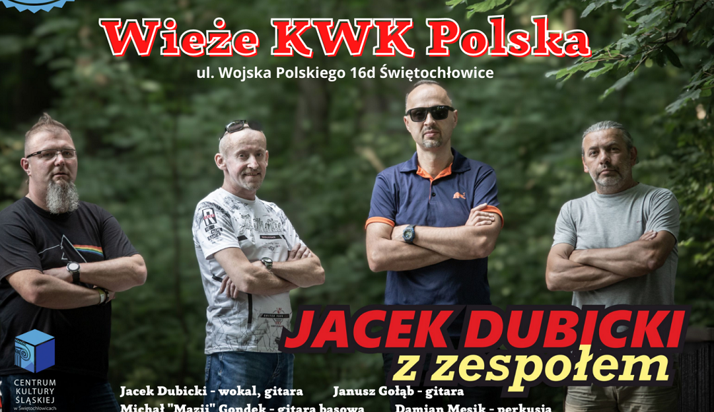 Koncert Jacka Dubickiego z zespołem
