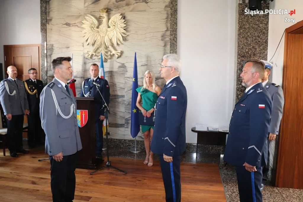 Uroczyste obchody święta policji w Żorach