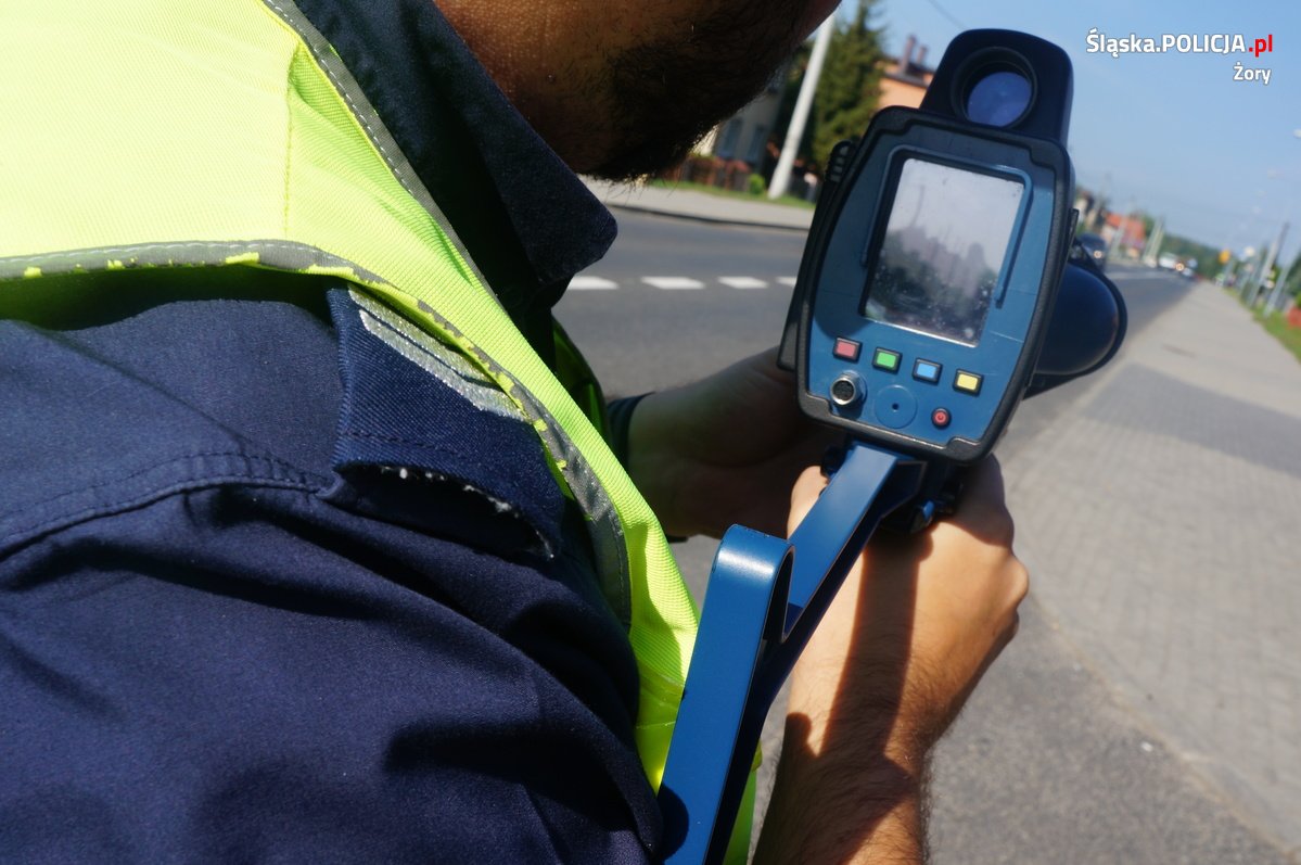 Uwaga kierowcy! Żorska drogówka prowadzi działania pn. Kaskadowy pomiar prędkości