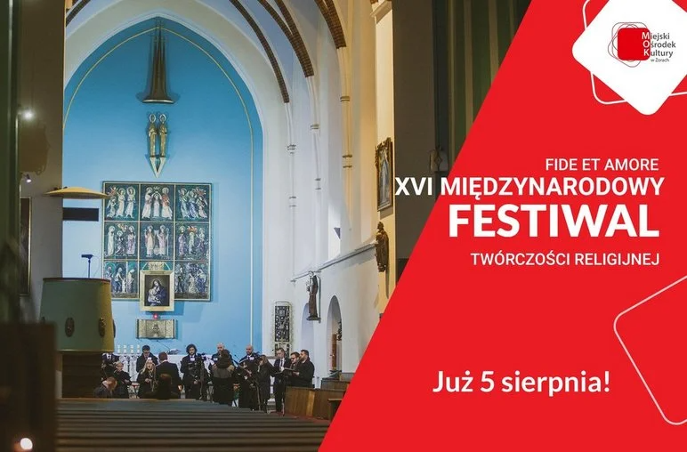 XVI Międzynarodowy Festiwal Twórczości Religijnej "Fide Et Amore" wystartuje w Żorach