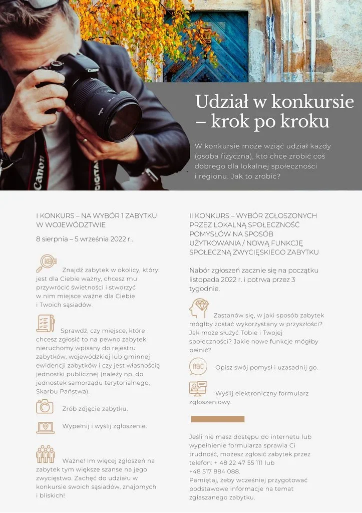"Nasz zabytek", czyli szansa na milion złotych na odnowienie zabytku w regionie