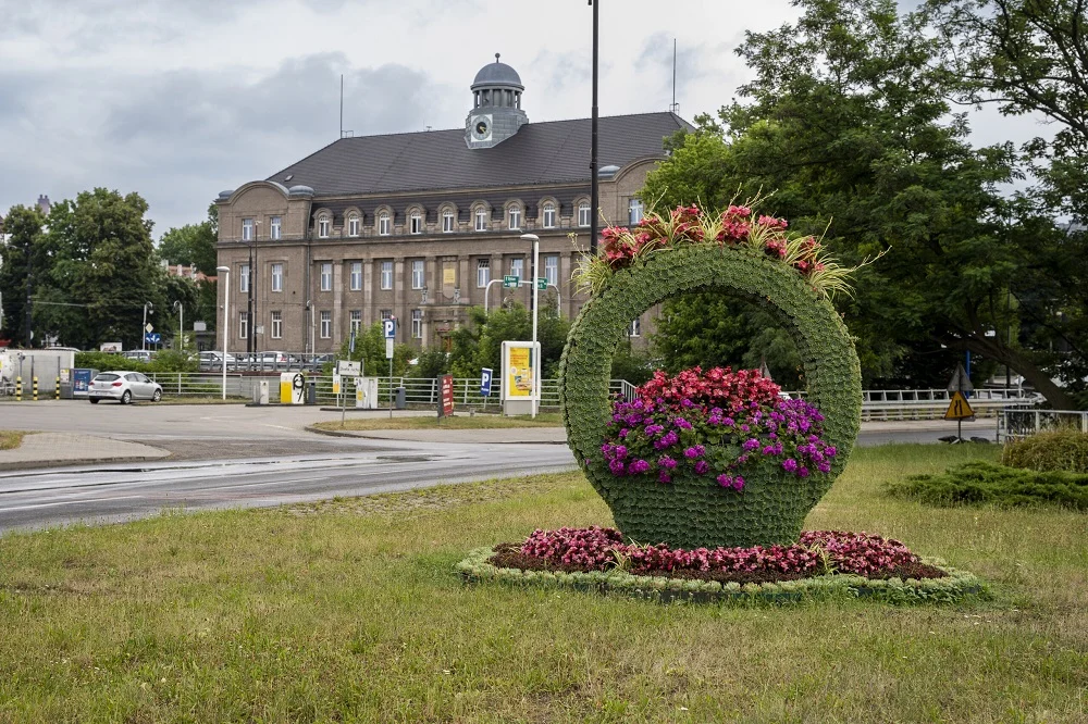 Ukwiecone miasto tętni kolorami