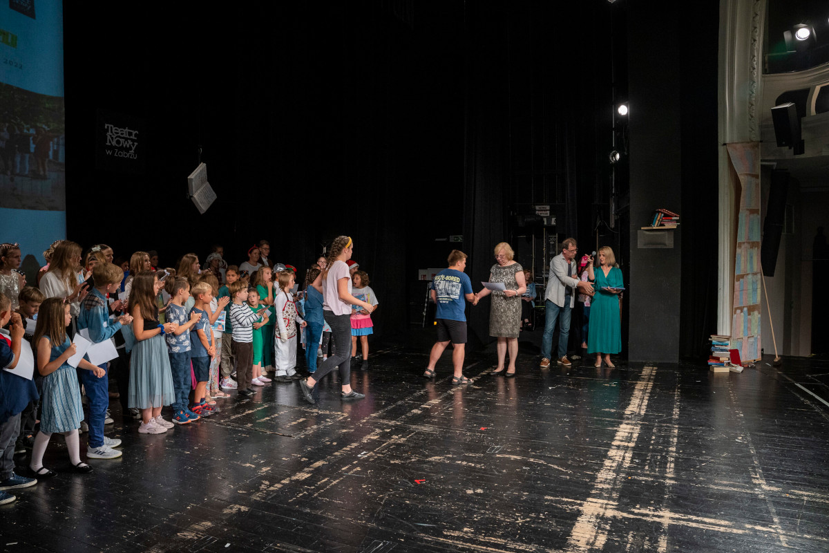 W Teatrze Nowym podsumowano pierwszy turnus letnich półkolonii