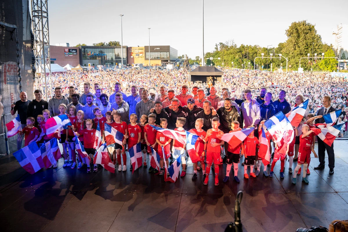 Kadra Górnika Zabrze zaprezentowała się kibicom