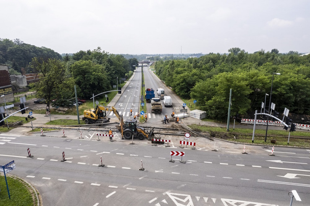 Trwa modernizacja torowisk w Zabrzu