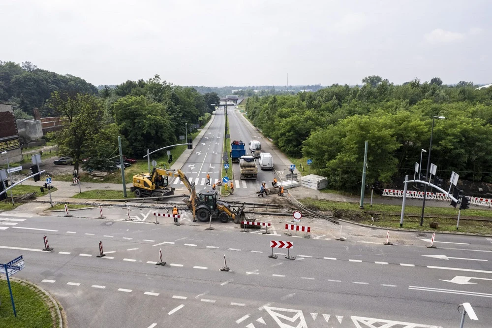 Trwa modernizacja torowisk w Zabrzu