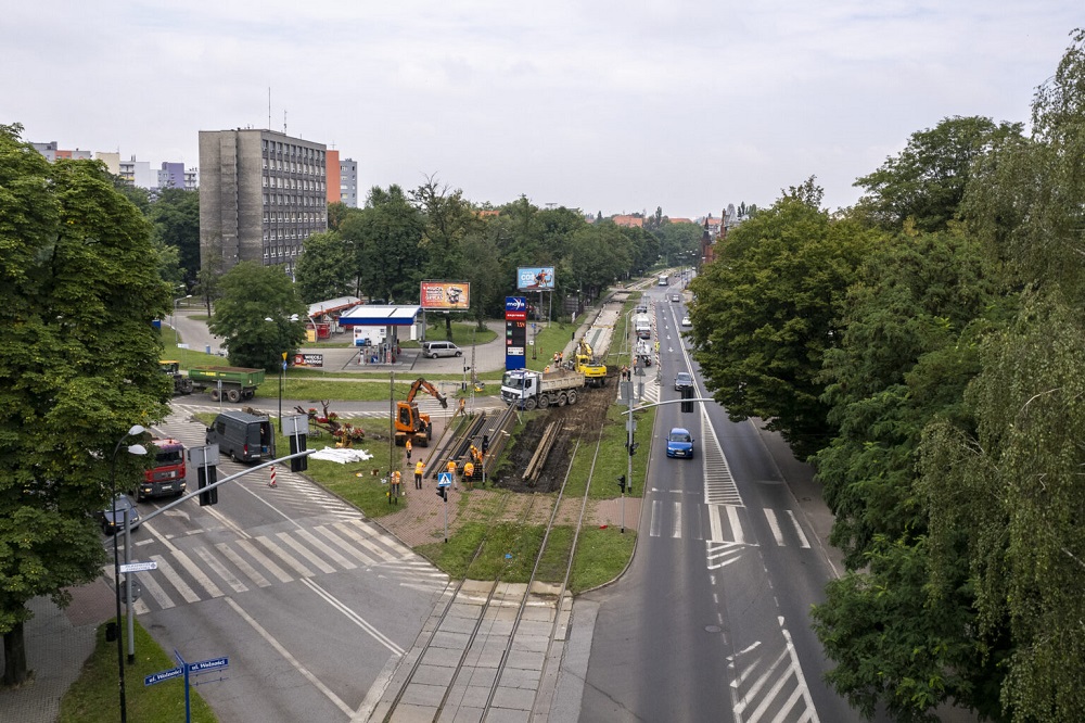 Trwa modernizacja torowisk w Zabrzu