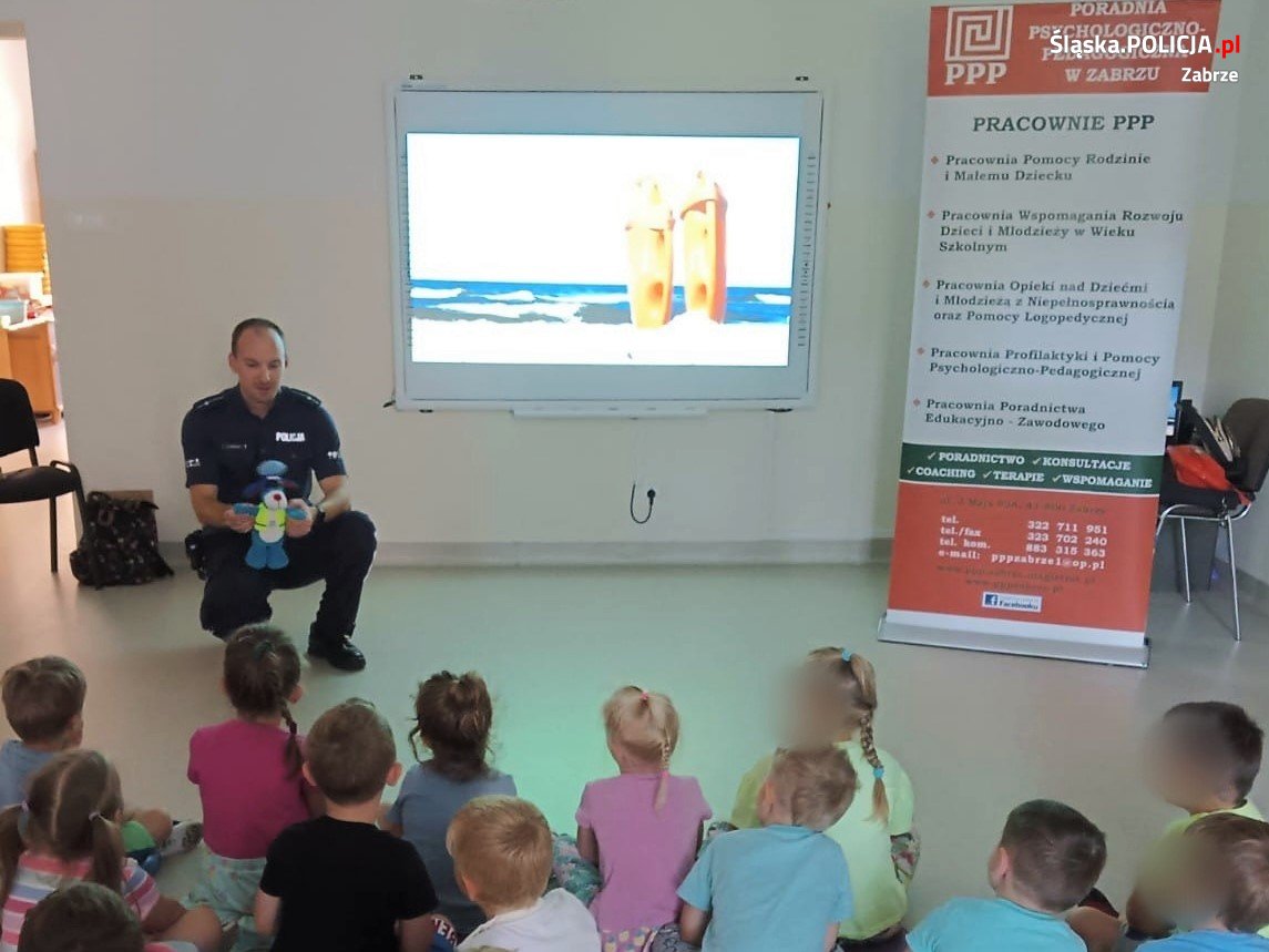 O bezpieczeństwie z najmłodszymi