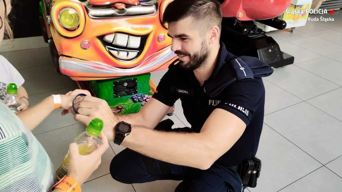 Policyjna profilaktyka w Aquadromie