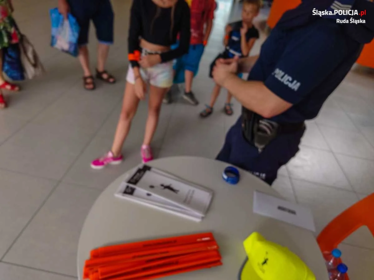 Policyjna profilaktyka w Aquadromie