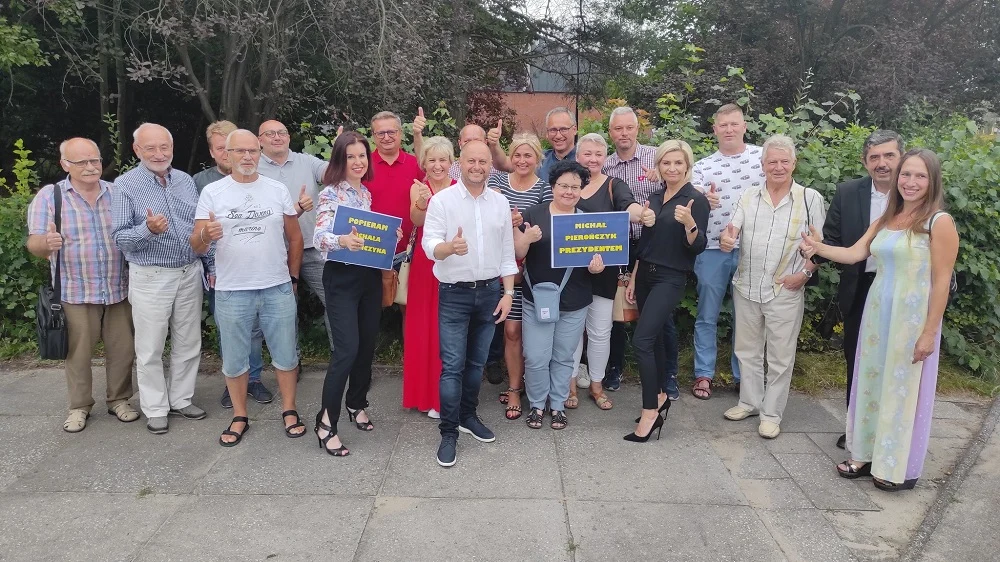 Rudzcy radni ogłosili swoje poparcie dla kandydatury Michała Pierończyka
