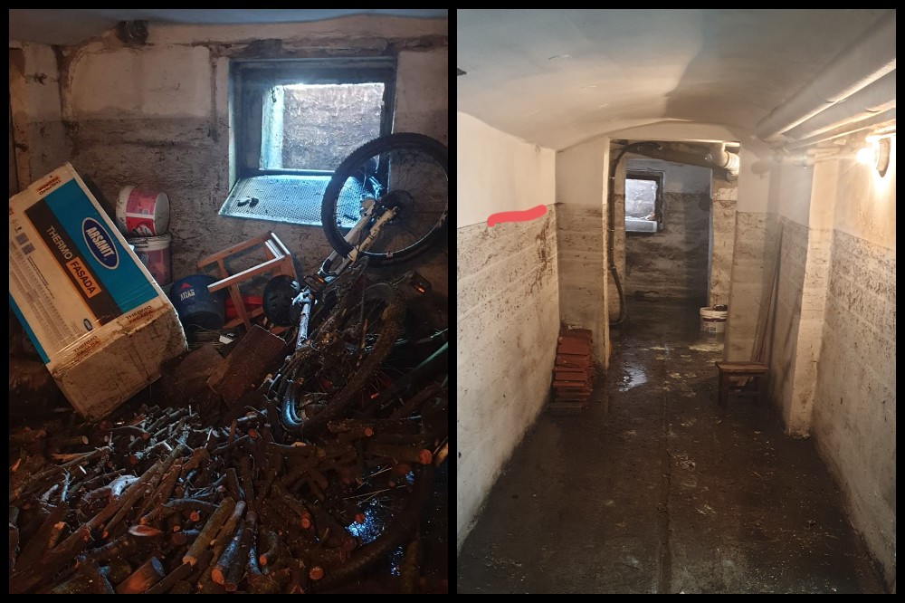 Chwilowa ulewa zalała piwnice. Problemy mieszkańców Kokota 149