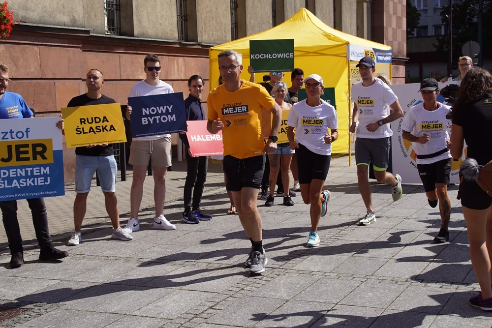 Tour de Ruda Śląska - Krzysztof Mejer zamierza odwiedzić wszystkie dzielnice miasta