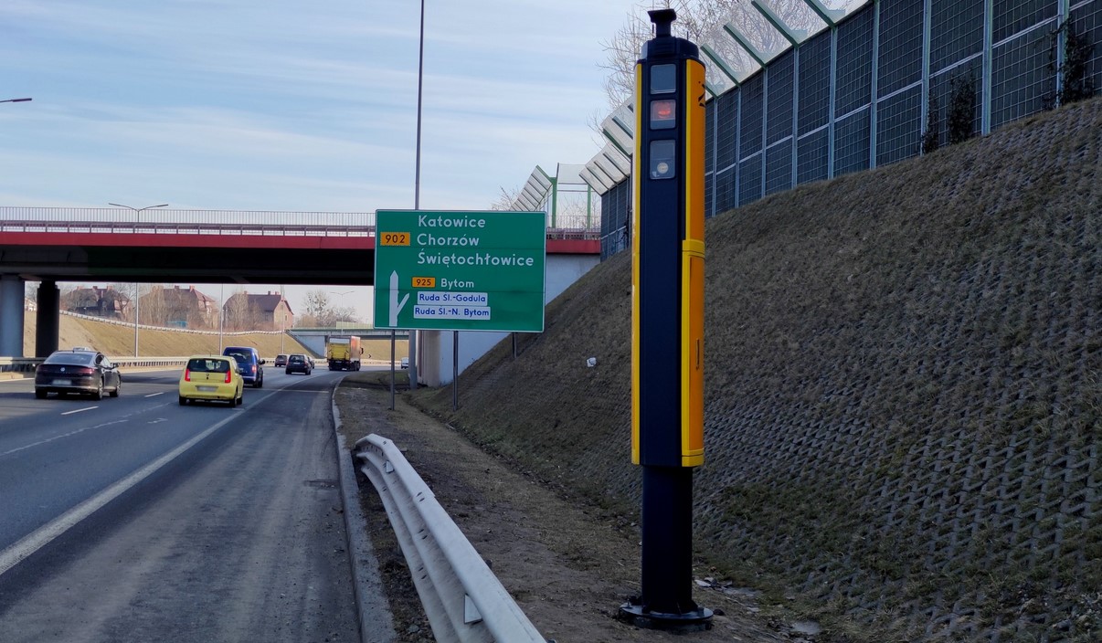 Fotoradar rekordzista w Rudzie Śląskiej. „Zakręt mistrzów” znów w niechlubnej czołówce