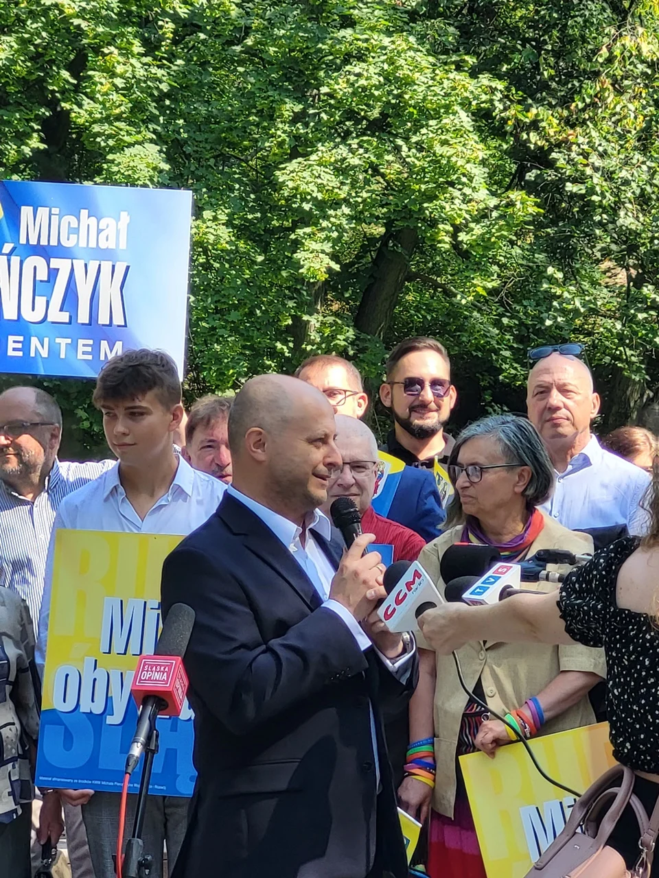 "Zawsze dla rudzian" - to hasło wyborcze Michała Pierończyka