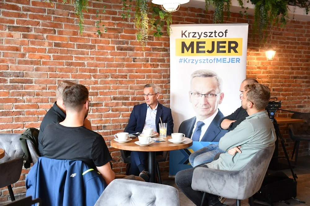 Krzysztof Mejer przedstawił szczegóły swojego programu wyborczego
