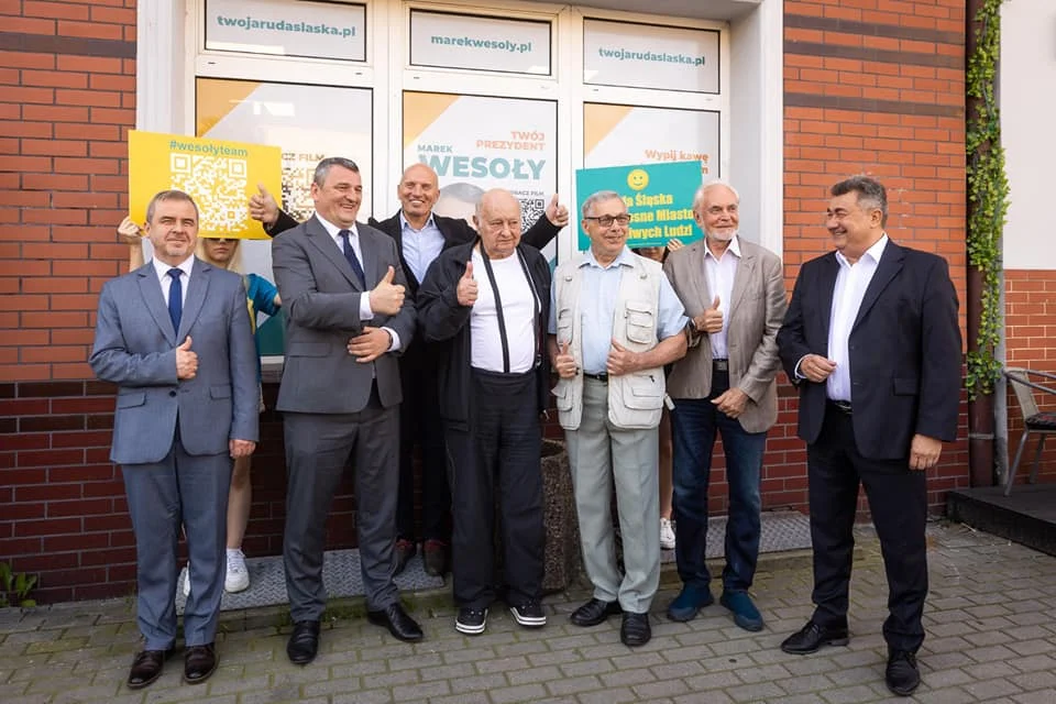 Byli przedstawiciele władzy w Rudzie Śląskiej popierają Marka Wesołego