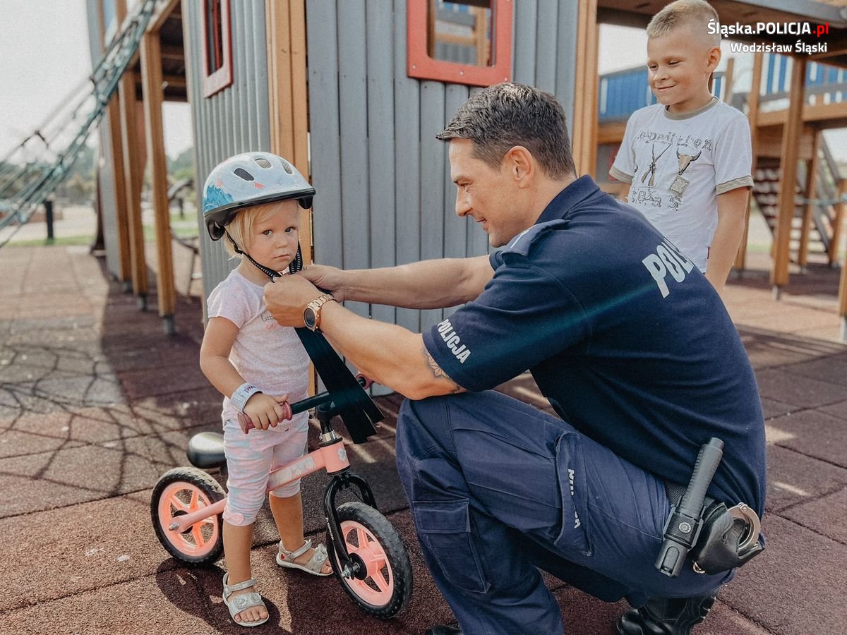 "Bezpieczny skatepark & pumptrack” z wodzisławskimi dzielnicowymi