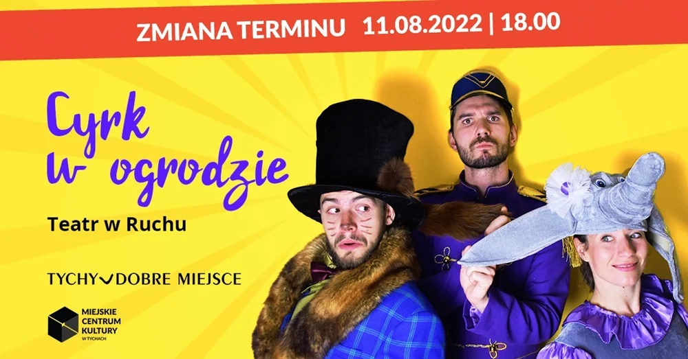Klub Wilkowyje MCK zaprasza na Rodzinny Czwartek z Teatrem: Cyrk w ogrodzie