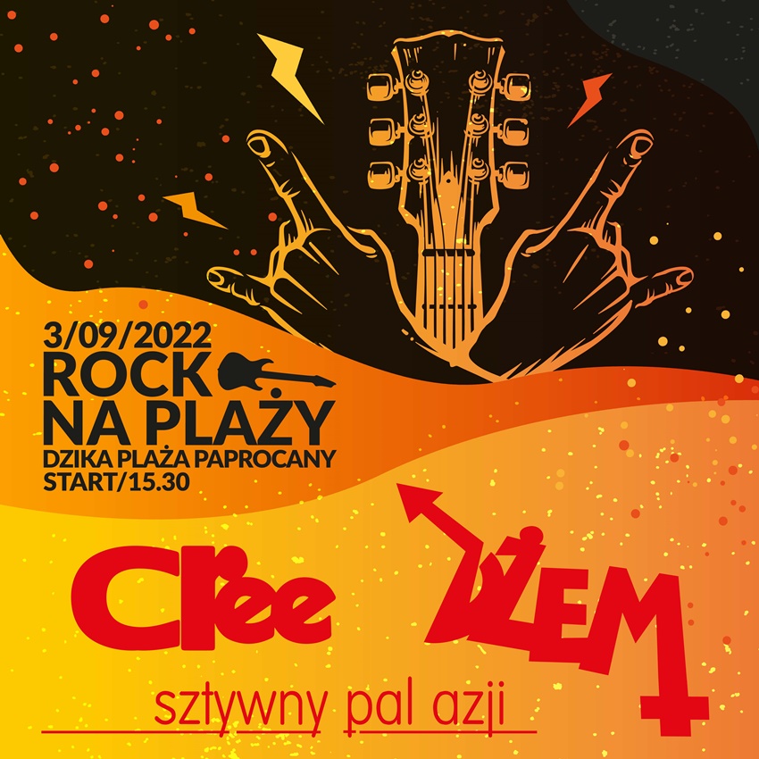 Rock na Plaży Paprocany znów w plenerze