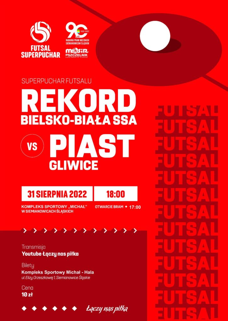Superpuchar Polski w futsalu w Siemianowicach Śląskich