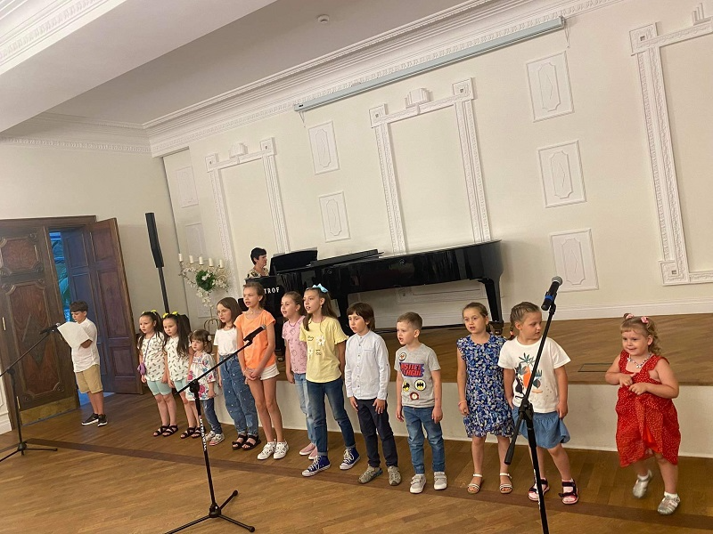 Koncert finałowy letnich warsztatów dla dzieci z Ukrainy
