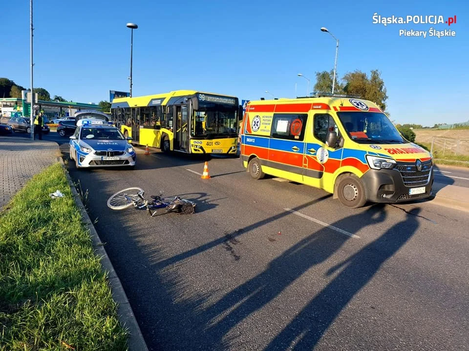 38-letni kierujący potrącił cyklistkę! Kobieta w ciężkim stanie trafiła do szpitala